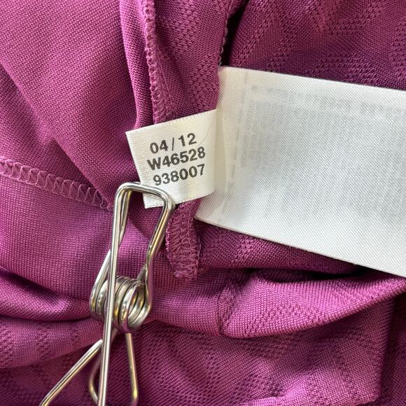 ADIDAS Golf Polo Shirt Womens Small Purple Climacool Formotion W46528 938007 S/S - Picture 5 of 6